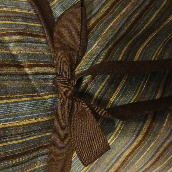 Ann Taylor Loft Multicolor Halter Flared Dress. - Picture 5 of 7